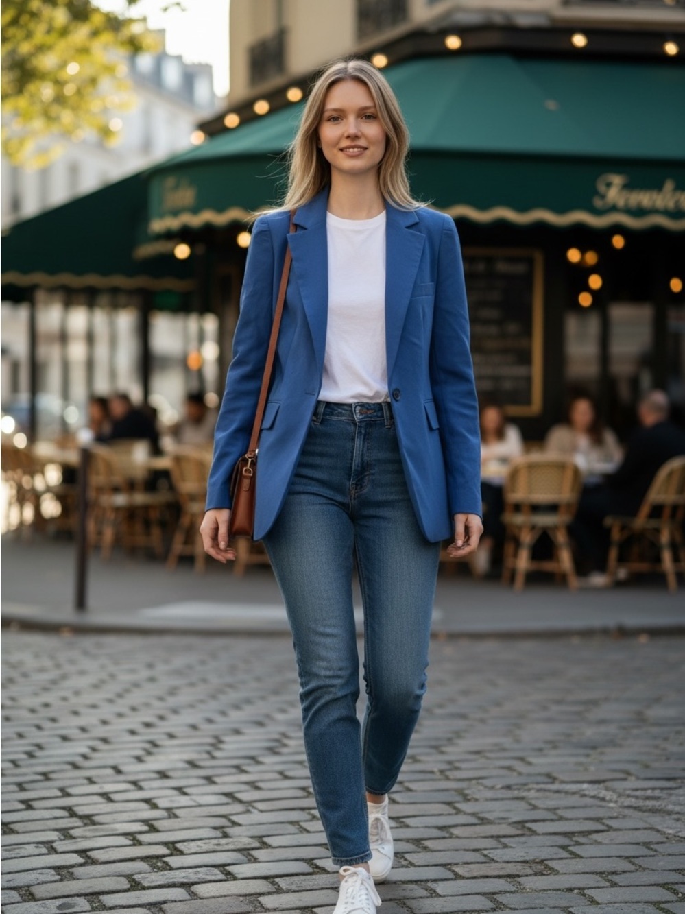Bar III Straight-Leg Mid-Blue Women's Jeans
